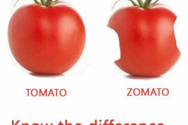 Tomato Versus Zomato