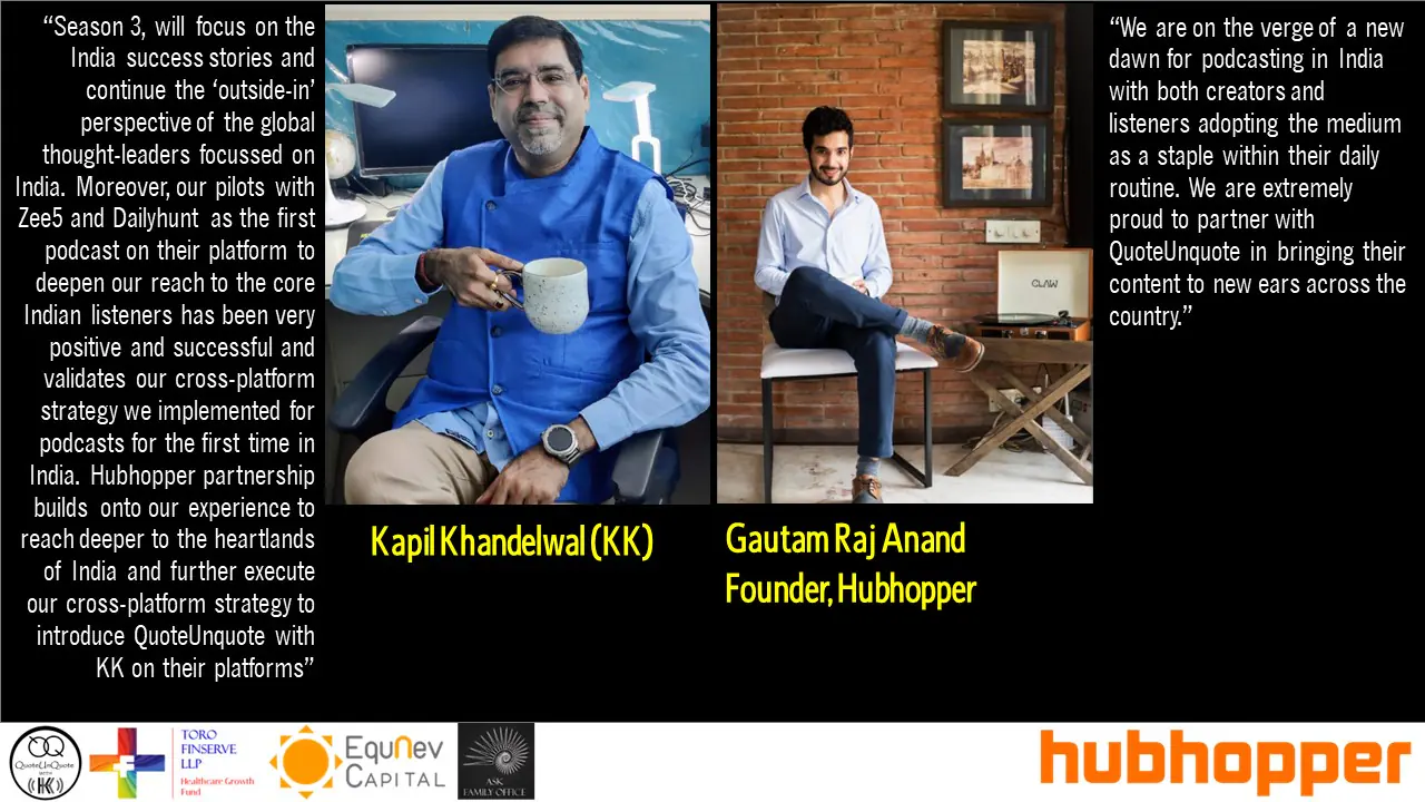 QuoteUnQuote with KK on Hubhopper