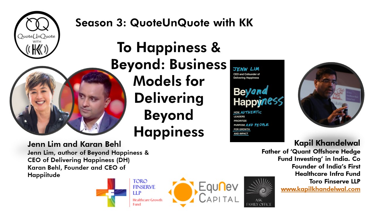 2022 : Season 3 10 To Happiness & Beyond: Business Models for Delivering Beyond Happiness