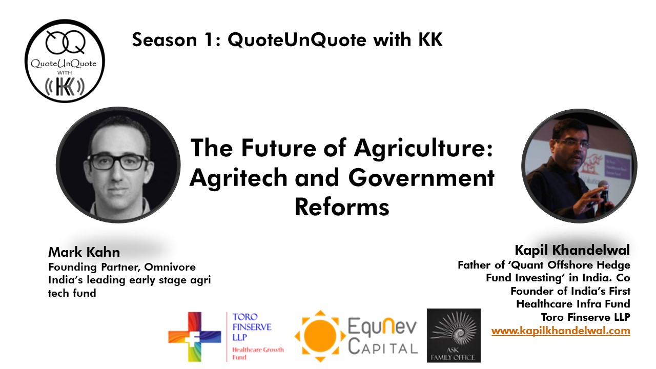 The Future of Agriculture: Agritech and Government Reforms