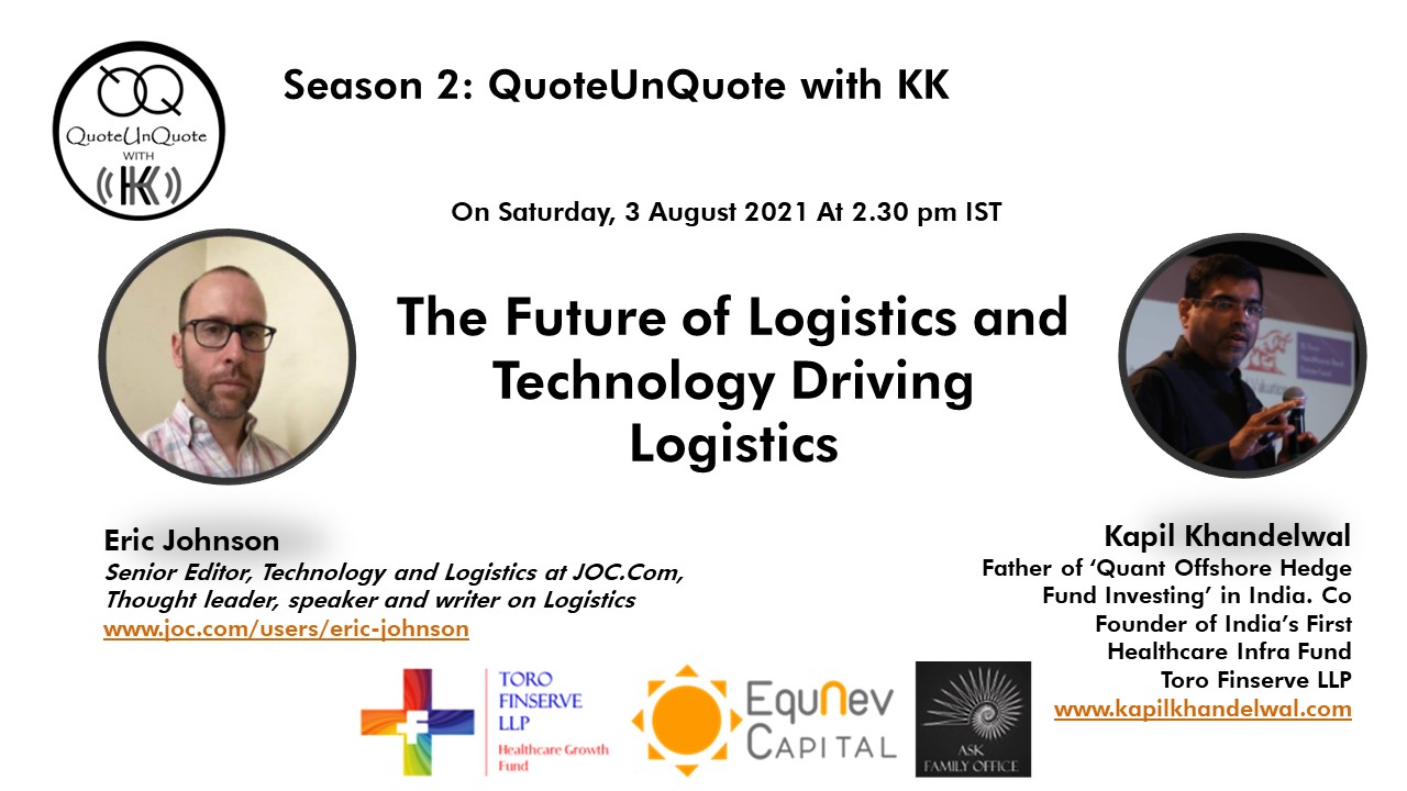 2021 : Season 2 11 The Future of Logistics and Technology Driving Logistics
