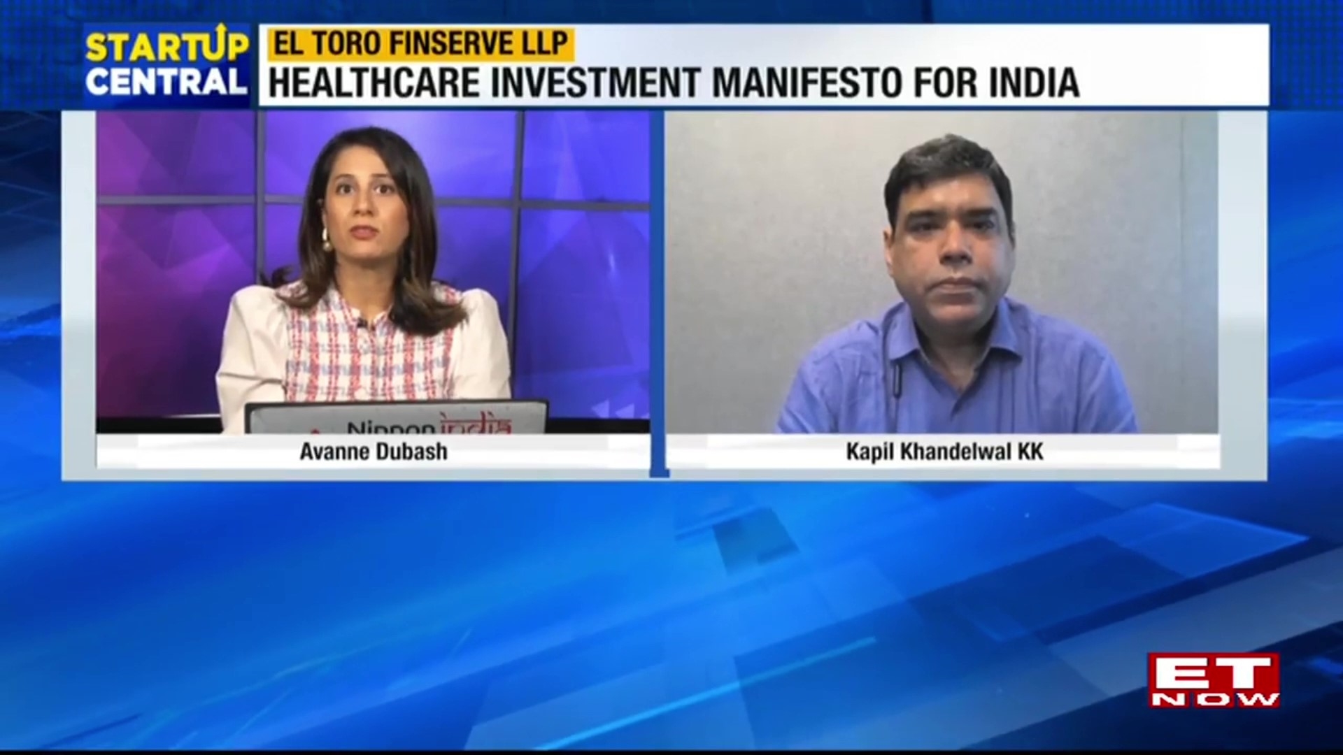 Kapil Khandelwal KK Interview on ET Now Start Up Central