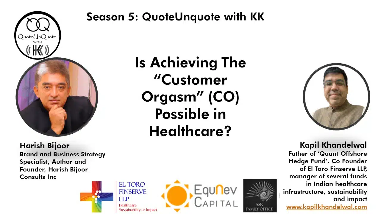 Is Achieving The “Customer Orgasm” (CO) Possible in Healthcare?