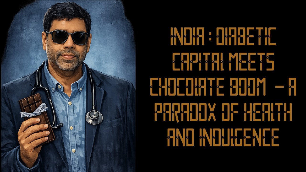 India: Diabetic Capital meets Chocolate Boom - A Paradox of Health and Indulgence